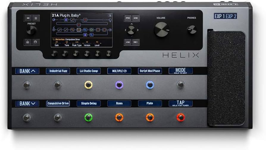Amazon | LINE6 Helix SpaceGray ギタープロセッサー マルチ