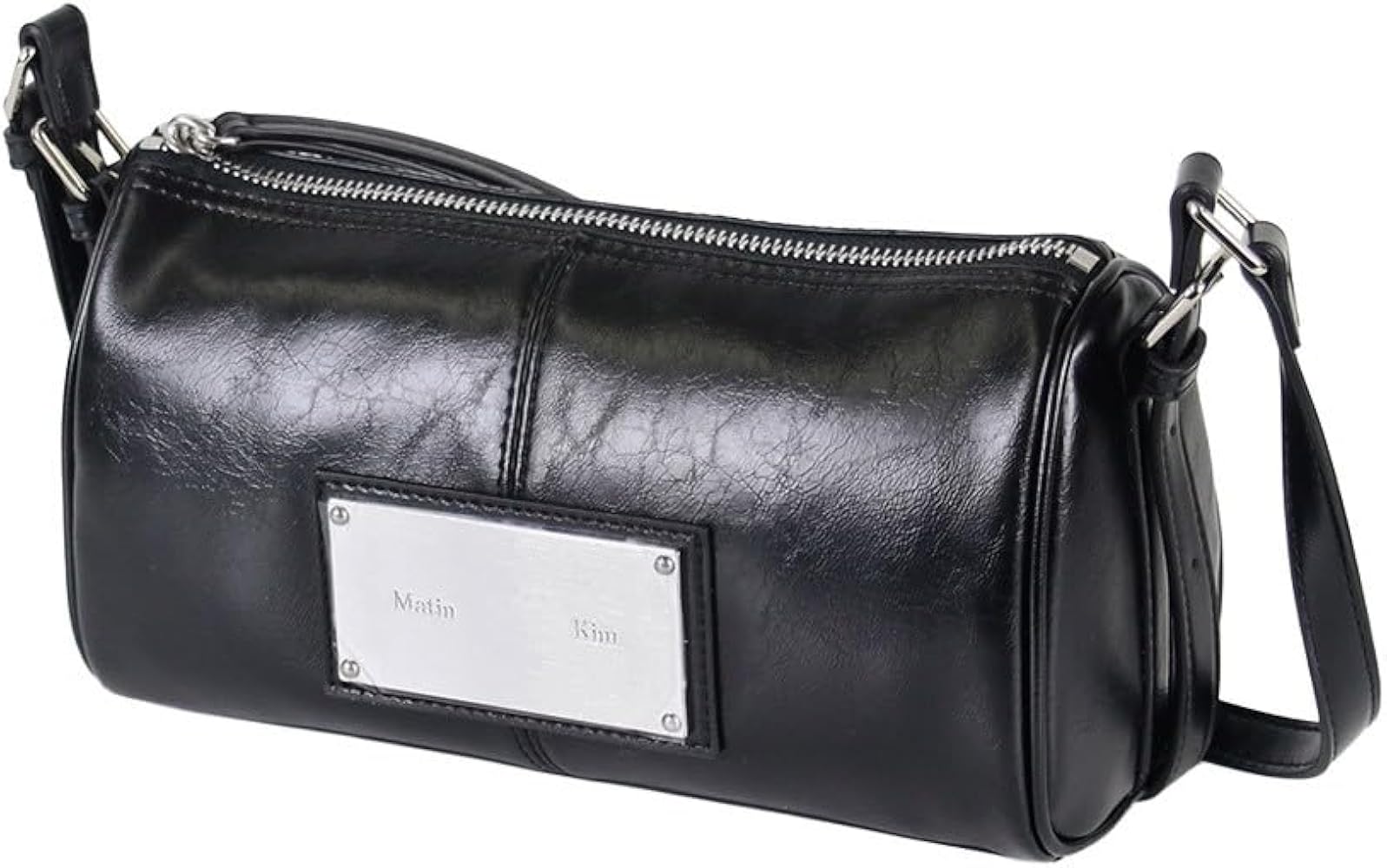 Matin Kim LEATHER Bag ブラック ハンドバッグ 【公式通販】