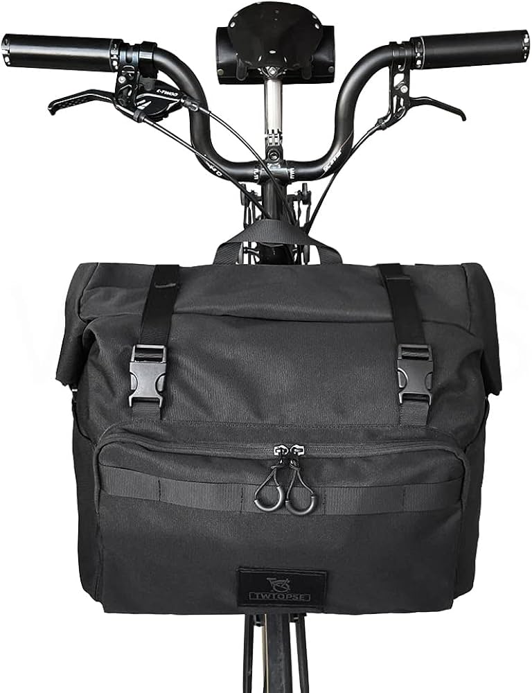 Amazon.co.jp: TWTOPSEブロンプトン折りたたみバイク用の自転車バック