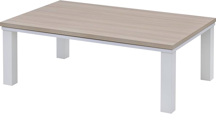 Amazon | [山善] こたつ テーブル 幅105cm×奥行70cm 長方形 中間入切