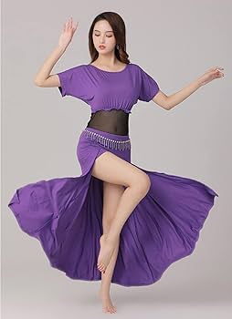 Amazon.co.jp: RIKOUZY Belly Dance Set Outfit, 2 Piece Setup, 3