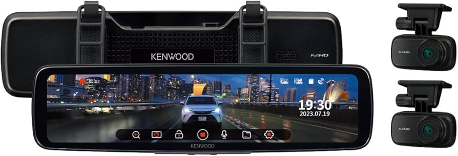 Amazon | ケンウッド ドライブレコーダー DRV-EM4800 ミラー型