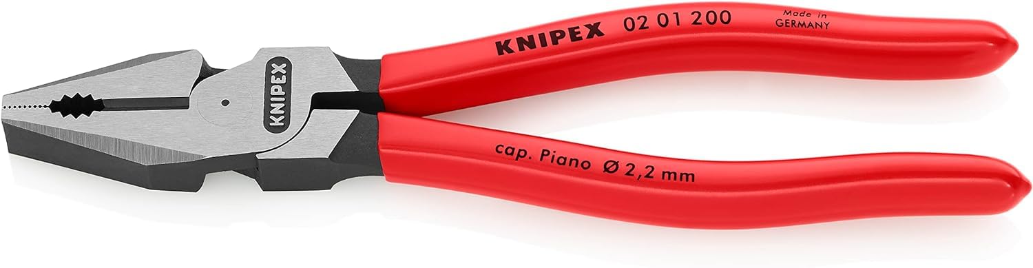 Amazon.co.jp: KNIPEX クニペックス強力型ペンチ 0201-200 : DIY・工具