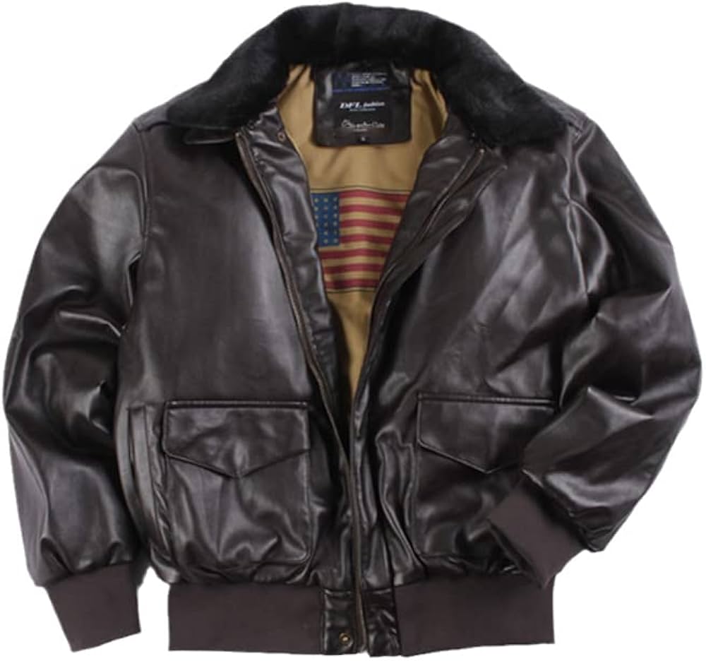 Amazon.com: Winter Vintage Leather Jacket Men Motorcycle Bomber