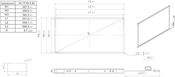 Amazon.co.jp: Chengying 24インチ マルチタッチ 10ポイント 赤外線