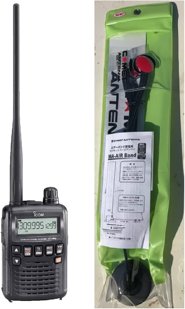 Amazon | IC-R6 エアーバンドスペシャル 車載用エアーバンド帯受信用
