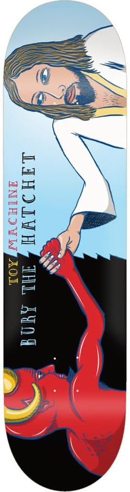 Amazon | TOY MACHINE(トイマシーン) スケートボード デッキ BURY THE