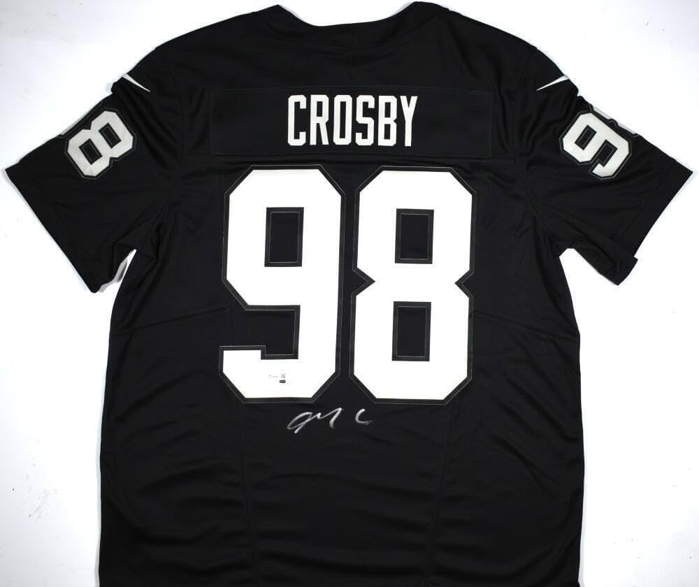 Amazon.com: Maxx Crosby Signed Las Vegas Raiders Nike Vapor
