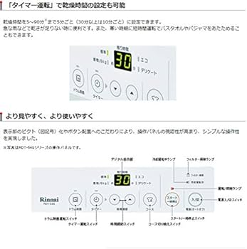 Amazon.co.jp: リンナイ ガス乾燥機 RDT-31S 都市ガス用 ガス衣類乾燥