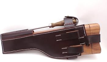 Amazon | ドイツ軍 モーゼル C96 木製ストック ホルスター用 本革製