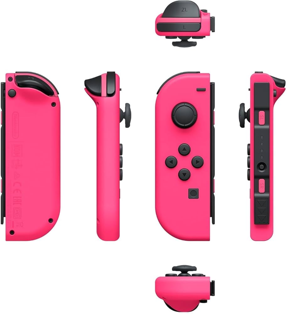 Amazon.com: Joy-Con Pair - Neon Green/Neon Pink (Nintendo Switch