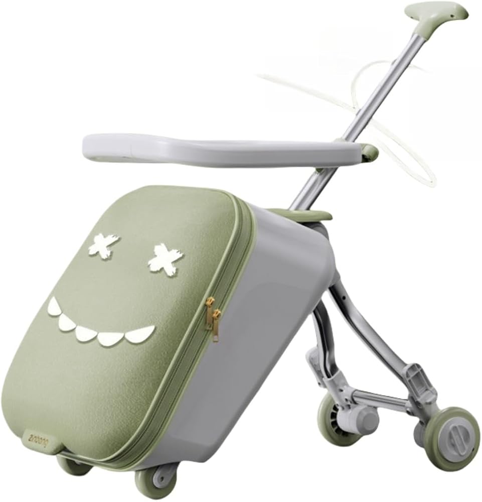 Amazon | [Deerou] 子供用スーツケースキッズキャリーケース 乗れる