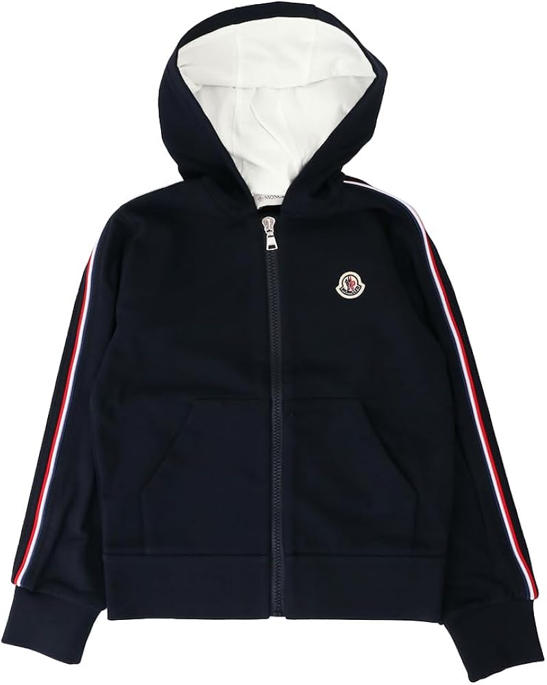 Amazon.co.jp: [モンクレール] パーカー キッズ ボーイズ ジップアップ