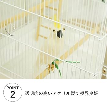Amazon | とりまる Mサイズ 鳥かご アクリルケース 防寒カバー ケージ