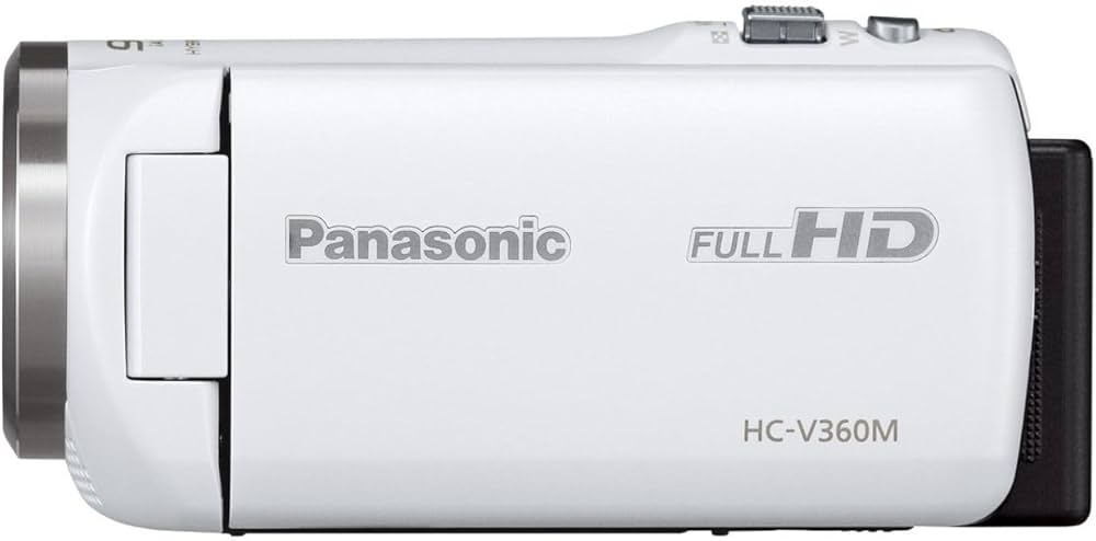 Amazon.co.jp: Panasonic HC-V360M-W HD Camcorder, 16 GB, High