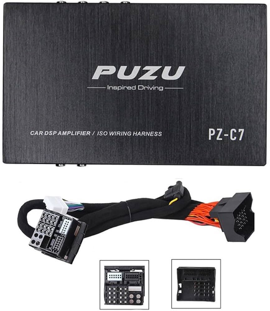 Amazon.co.jp: PUZU PZ-C7 4X 150 W 4 chから6 ch車載DSPアンプ2005