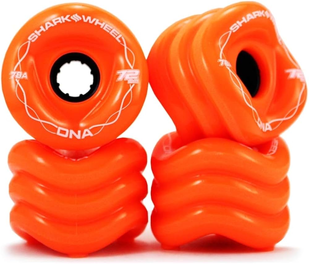 Amazon | Shark Wheel 72mm 78a ロングボードホイール | DNA