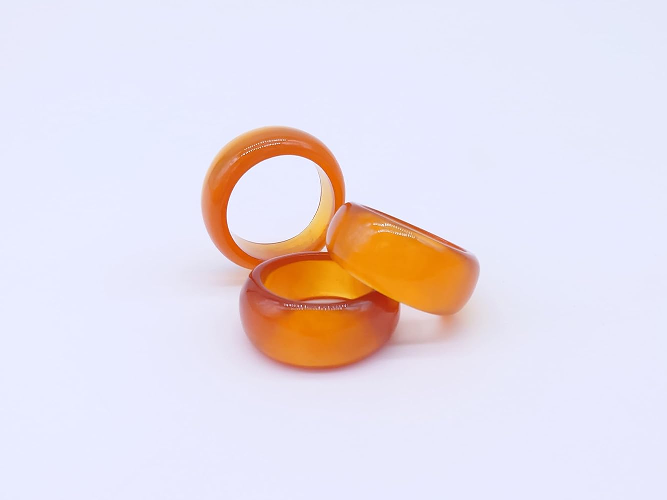 Amazon | 天然工房 べっこう屋さん 本鼈甲 白甲 厚手 リング 限定品