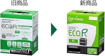 Amazon.co.jp: GSユアサ (ジーエスユアサ) ECO.R EC 40B19L 国産車