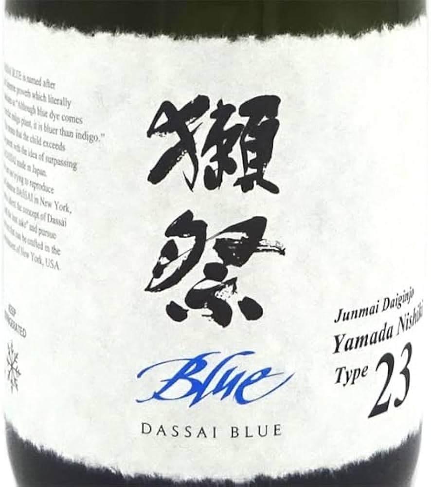 Amazon.co.jp: 獺祭 だっさい DASSAI BLUE Type 23 純米大吟醸 720ml