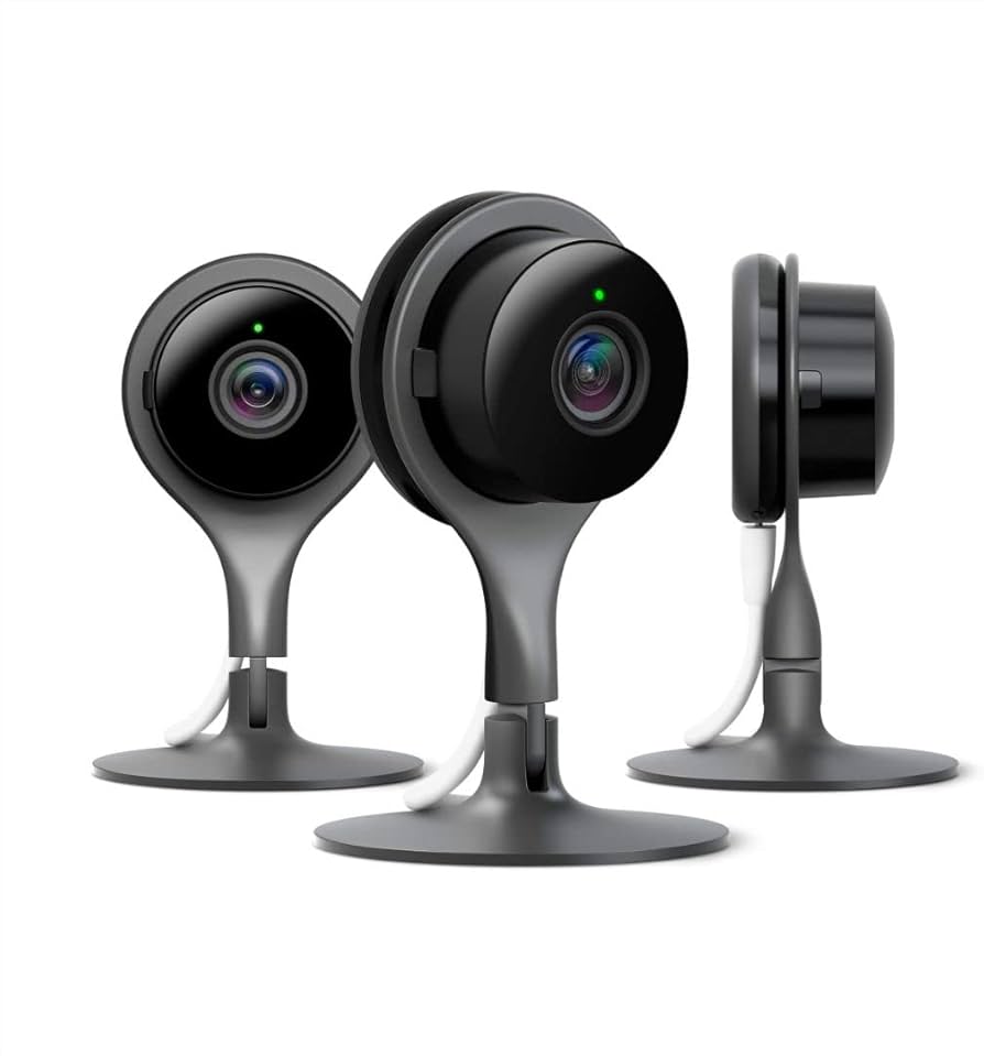Amazon.com : Google Nest Cam Indoor 3 Pack - Wired Indoor Camera