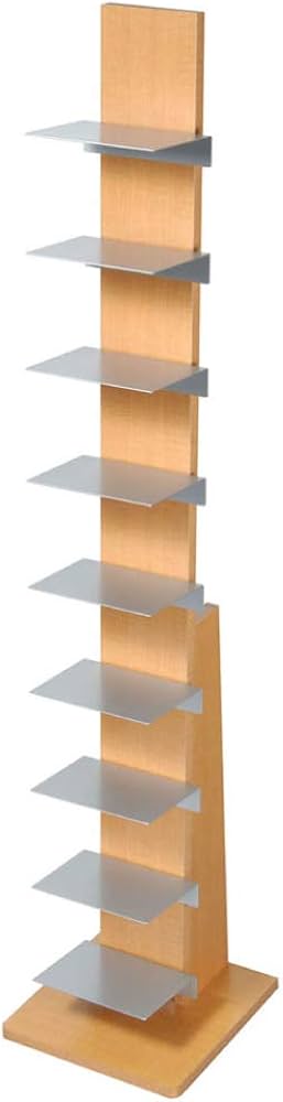 Amazon｜オークス ブックタワー ハイタイプ L52NA ナチュラル｜本棚