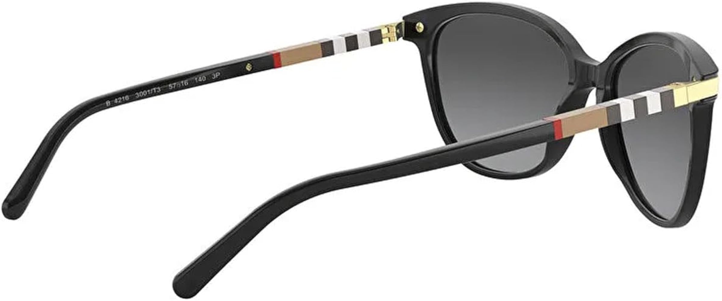 BURBERRY Sunglasses BE 4216 3001T3 Black Polar Grey Gradient at