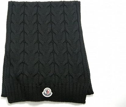Amazon | [モンクレール] SCIARPA ケーブルニット編みウールニット