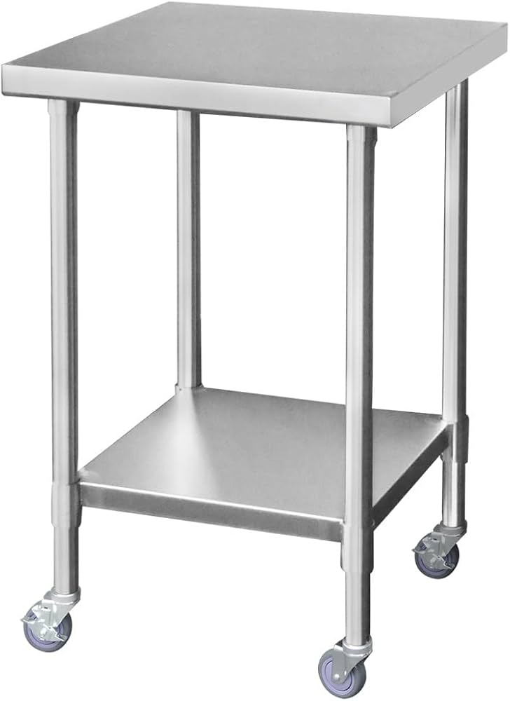 Amazon.co.jp: ステンレス 作業台 キャスター付き 業務用 調理台 厨房
