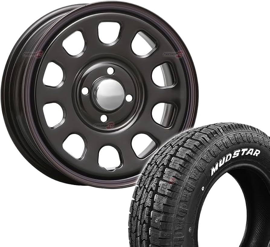 Amazon | タイヤホイール4本セット MLJ DAYTONA SS 15×6.0J 4/100 +30