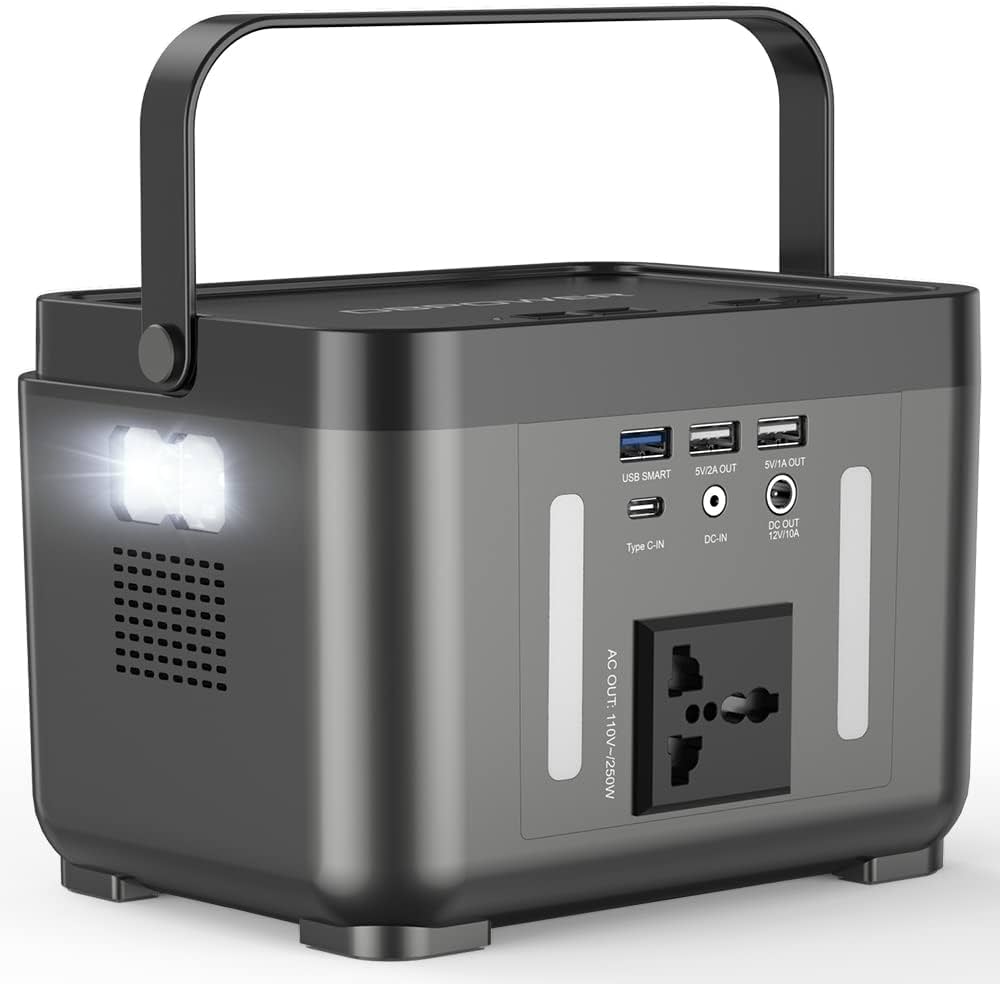 Amazon.co.jp: 発電機 家庭用 ポータブル電源 大容量 60000mAh/222Wh