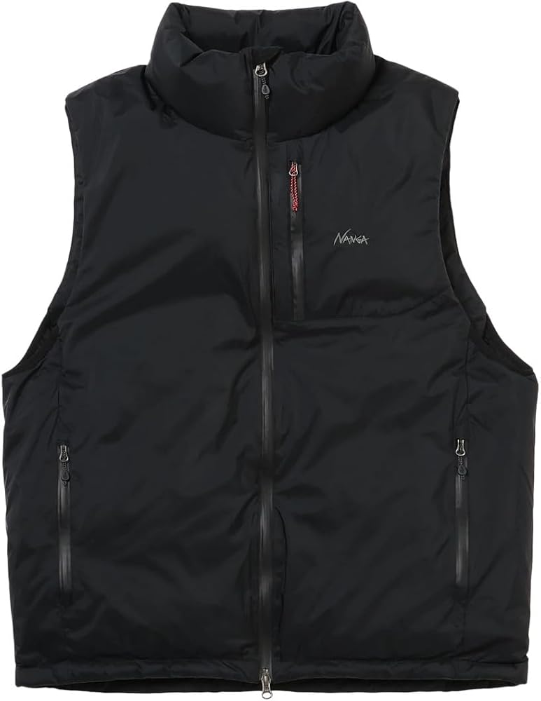 Amazon | [ナンガ] オーロラテックススタンドカラーダウンベスト男性用
