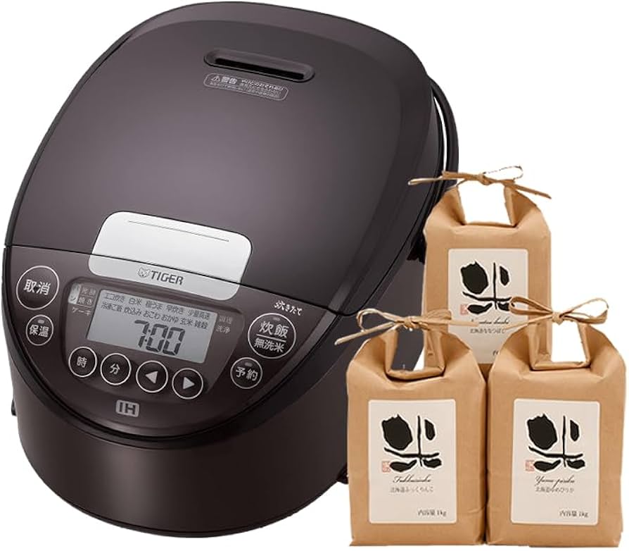 Amazon | IHジャー炊飯器 炊きたて JPW-D180(T) ブラウン 白米セット