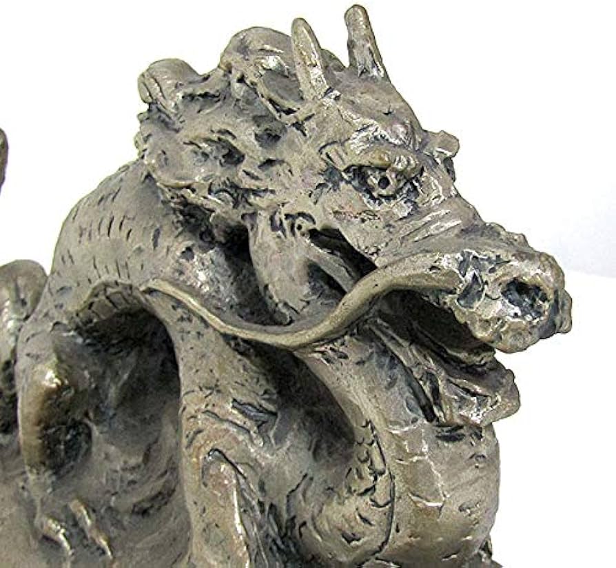 Amazon.co.jp: 北村西望『恵み(辰)』ブロンズ像 銅像 彫像 彫刻 龍 竜