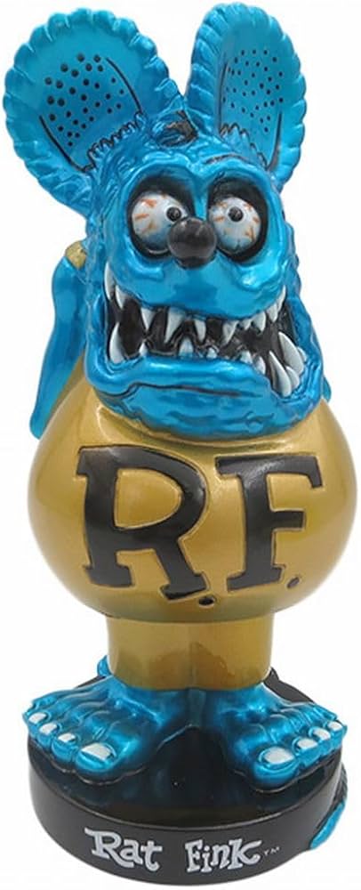 Amazon.co.jp: FUNKO Wacky Wobbler RAT FINK （メタリックブルー