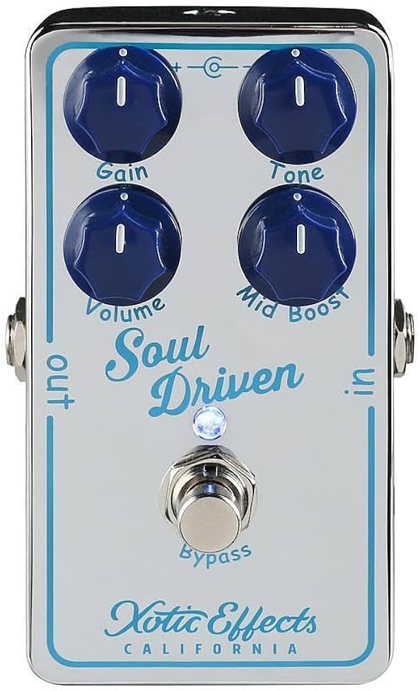 Amazon | Xotic Effects Soul Driven Boost & Overdrive Effects Pedal