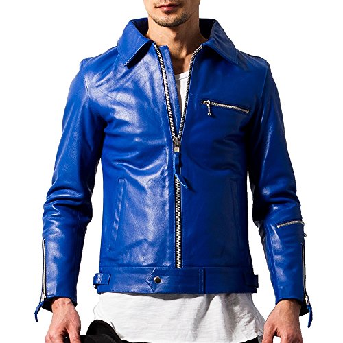 ホーンワークス UK襟付シングルライダースジャケット (バイク用ウェア