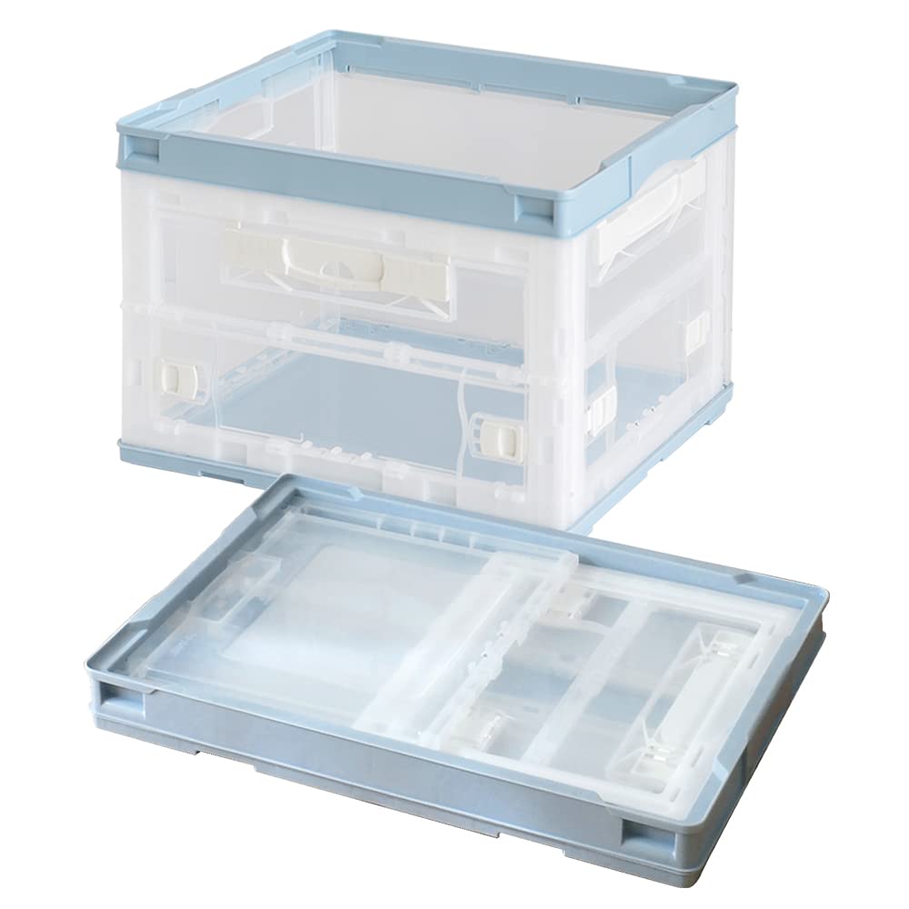 Amazon｜収納ボックス オリコン 折りたたみコンテナ 50L 両扉 (ライト