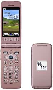 Amazon.co.jp: Docomo RakuRaku Phone F-01M Pink : Electronics