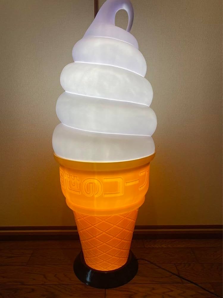 NISSEI 日世の ソフトクリームライト ミニライト 電飾看板 照明 NISSEI