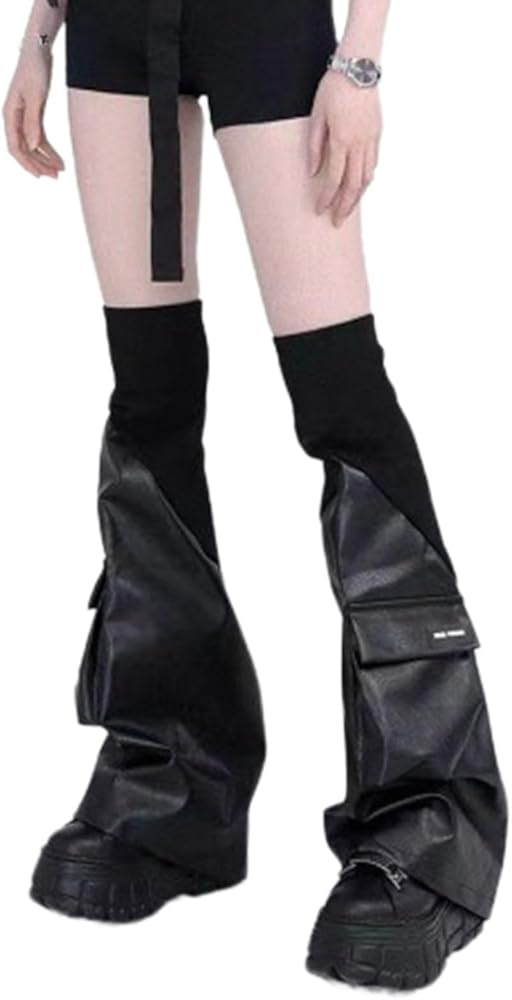 yumiria ページ Dimmoireニーハイレッグウォーマーブラック