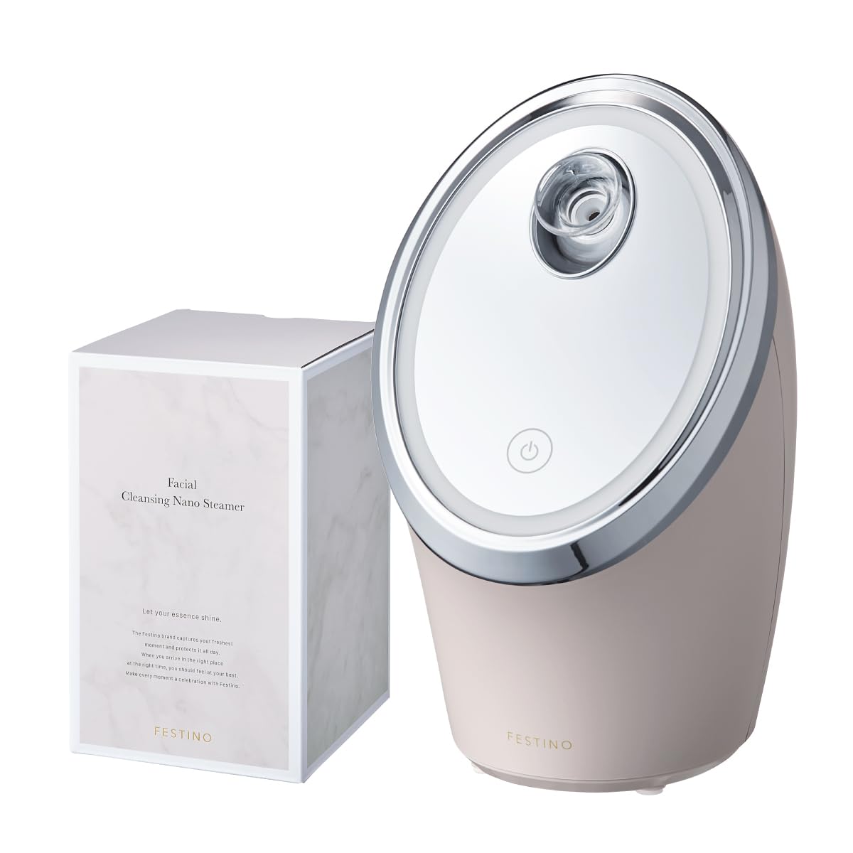 Amazon.co.jp: FESTINO Facial Cleansing Nano Steamer (SMHB-033