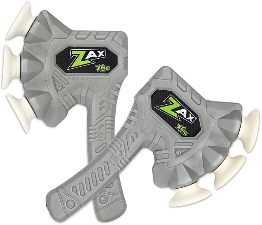 Amazon.com: Zing Zax, Soft Foam Throwing Axes, Includes 2 Zaxes