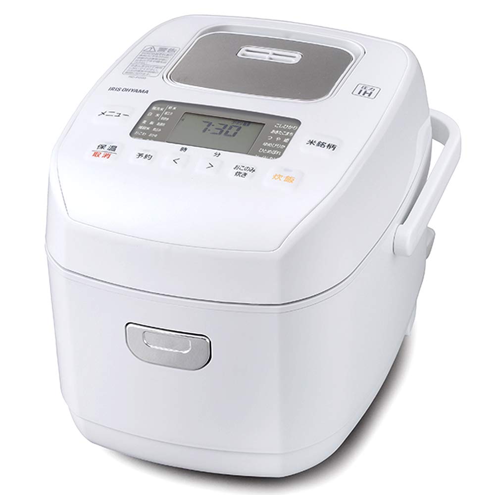 Amazon | アイリスオーヤマ 圧力IHジャー炊飯器 3合 RC-PD30-W