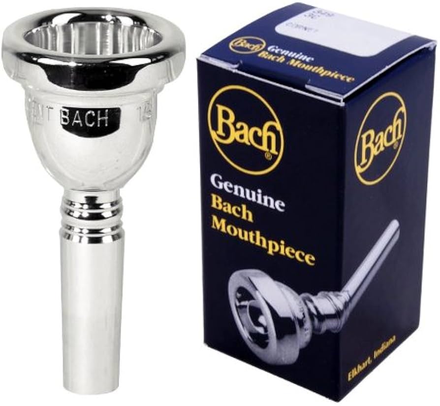 Amazon | バック Bach トロンボーン マウスピース 6 1/2AM 銀メッキ