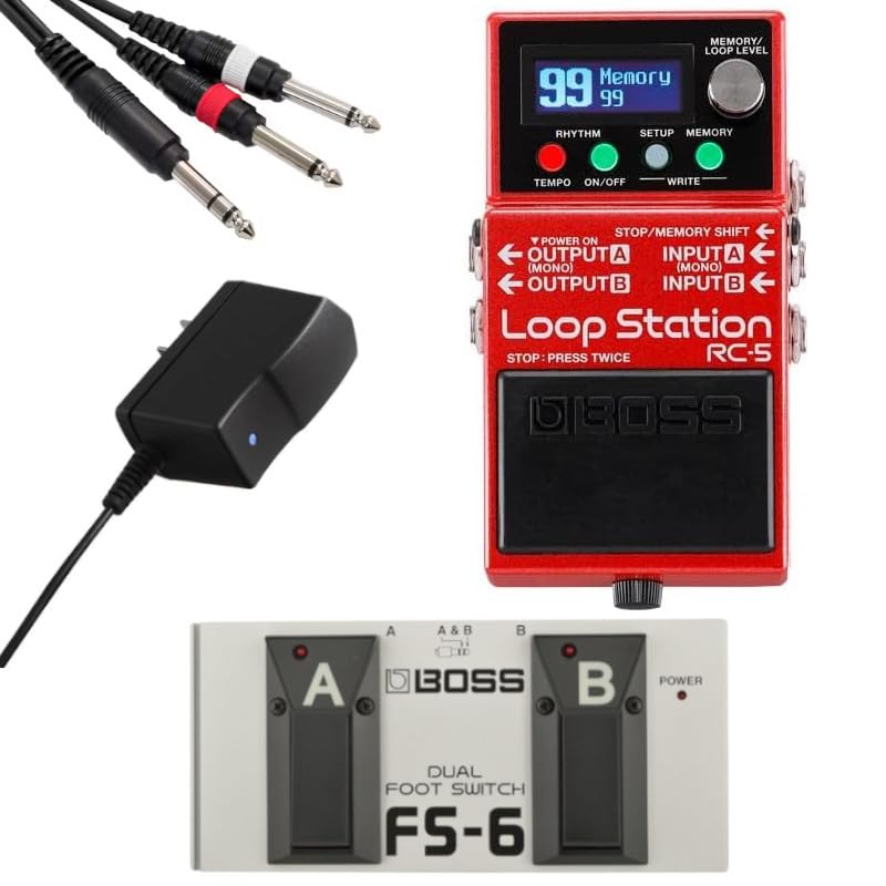 Amazon | BOSS ボス RC-5 Loop Station ルーパー + FS-6 Dual Foot