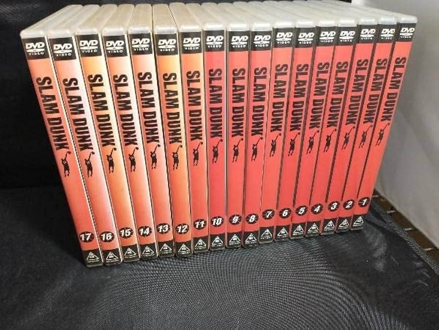 Amazon.co.jp: DVD 背表紙ヤケ[全17巻セット]SLAM DUNK 1~17 : おもちゃ