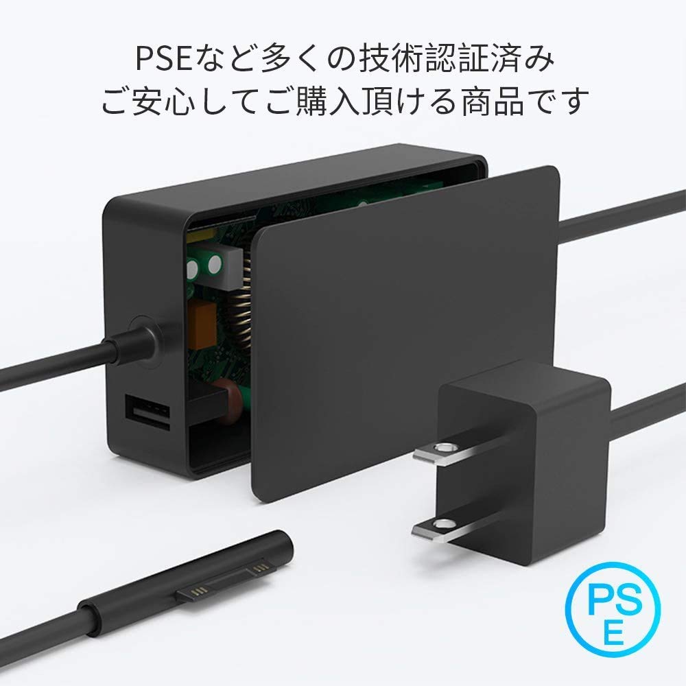 Amazon | 【PSE規格品】Surface Pro 3 Pro 4 Surface Go Surface Book