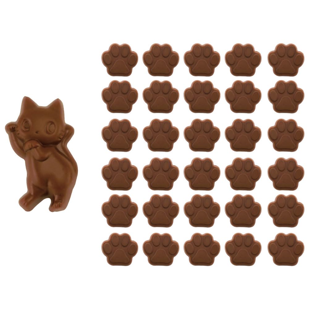 Amazon | ハート(Heart) C．C．キャッツ肉球チョコ缶 1個入 食玩