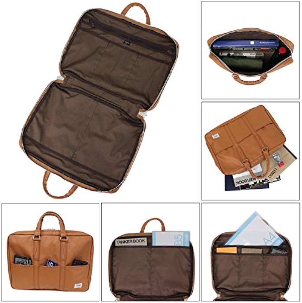 Amazon.co.jp: ポーター・フリースタイル・ブリーフケース (キャメル